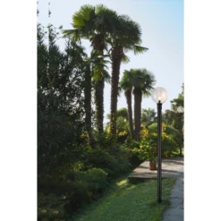 Z-Lite Laurent 89 Inch Tall Outdoor Post Lamp -LumeLux Shop Z Lite 599PHB 567P BK RS 3