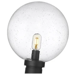 Z-Lite Laurent 15 Inch Tall Outdoor Post Lamp -LumeLux Shop Z Lite 599PHB BK AT 6