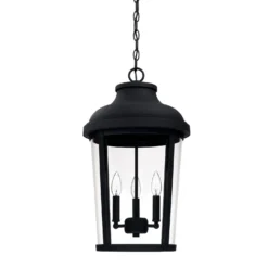 Dunbar 22 Inch Tall 3 Light Outdoor Hanging Lantern By Capital Lighting Fixture Company