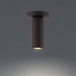 DweLED Caliber 5 Inch LED Outdoor Flush Mount -LumeLux Shop dweLED FM W36607 BZ.PT01