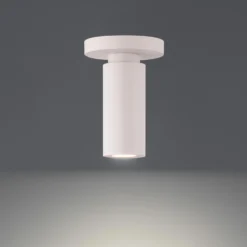 DweLED Caliber 5 Inch LED Outdoor Flush Mount -LumeLux Shop dweLED FM W36607 WT.PT01